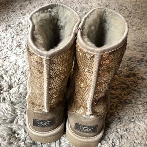 Gold Sequins UGG’s